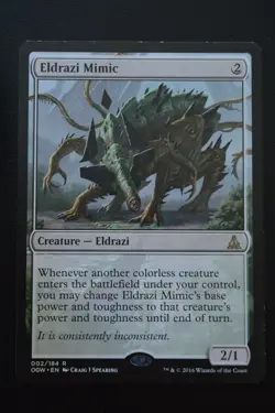 Magic The Gathering MTG ELDRAZI MIMIC Oath of the Gatewatch MP Moderately Played - Image 1