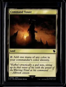 Command Tower (0484) - 484 - FIC - NM - MTG Magic the Gathering - Image 1
