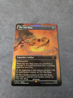 Wizards of the Coast The One Ring Promos Legendary Artifact Borderless Foil #451 - Image 1