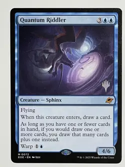 Quantum Riddler Promo Pack: Edge of Eternities Regular MTG Magic The Gathering - Image 1