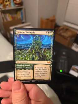 Virtue of Strength (Showcase) Wilds of Eldraine Regular - Image 1