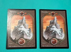 2x - Mountain - Unglued - MTG - Magic the Gathering - Image 1