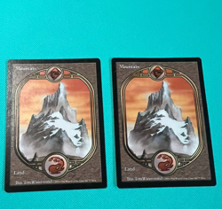 2x - Mountain - Unglued - MTG - Magic the Gathering - Image 2