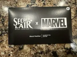 SECRET LAIR X MARVEL'S BLACK PANTHER FOIL EDITION! *IN HAND* - Image 1