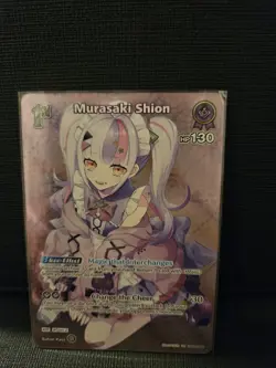 🎤 Murasaki Shion R hBP02-046 English Quintet Spectrum Hololive - Image 1