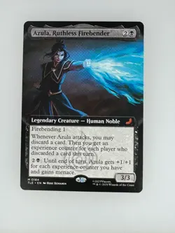 MTG The Last Airbender Azula, Ruthless Firebender (Extended Art) 184 NM - Image 1