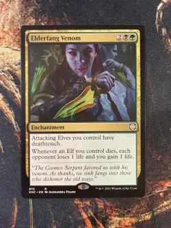 Elderfang Venom - MTG Commander: Kaldheim, NM - Image 1