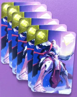 Stun & Power Token Promo Card x6 - Keyforge #DU - Image 1