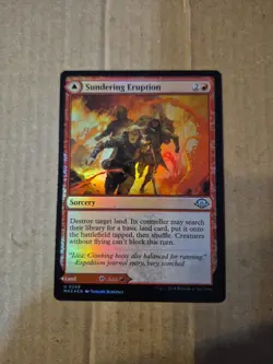 Sundering Eruption Modern Horizons 3 Foil - Image 1