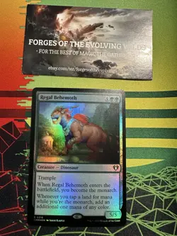 Regal Behemoth Foil - Commander Masters CMM - Image 1