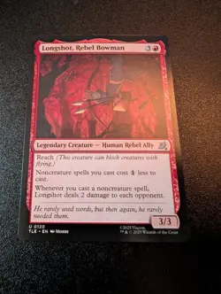 Longshot, Rebel Bowman Avatar: The Last Airbender Magic MTG NM - Image 1