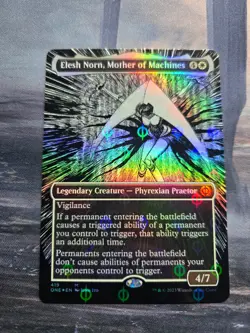 Elesh Norn, Mother of Machines (Borderless) (Step-and-Compleat Foil)... - Image 1