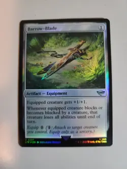 MTG Barrow-Blade LotR Tales of Middle Earth 0237 Foil Uncommon - Image 1