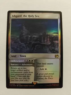 Ishgard, the Holy See // Faith & Grief (FOIL) x1 - MTG Final Fantasy FIN #283 - Image 1