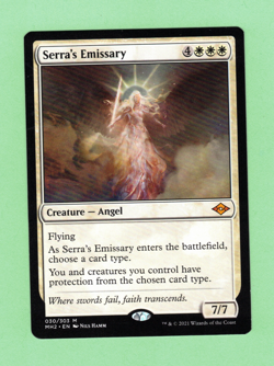 MTG - SERRA'S EMISSARY 030/303 M MH2 2021 - Image 1