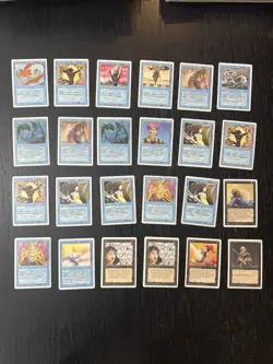 Vintage Magic the Gathering Lot ~340 Cards | Revised & Antiquities | No Reserves - Image 1