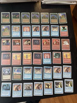 Vintage Magic the Gathering Lot ~340 Cards | Revised & Antiquities | No Reserves - Image 2