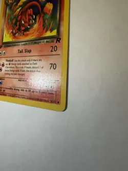 Pokemon TCG Dark Charmeleon Team Rocket 1st Edition Uncommon 32/82 50 HP - Image 2