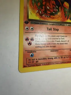 Pokemon TCG Dark Charmeleon Team Rocket 1st Edition Uncommon 32/82 50 HP - Image 4