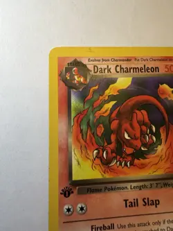 Pokemon TCG Dark Charmeleon Team Rocket 1st Edition Uncommon 32/82 50 HP - Image 5