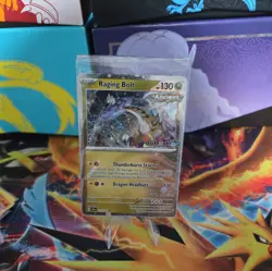 Raging Bolt 111/142 Stellar Crown Best Buy Sealed Promo Pokemon Card Stamped - Image 1