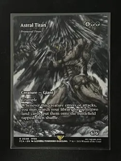 Astral Titan - Primeval Titan (Showcase) Final Fantasy: Through the Ages Regular - Image 1