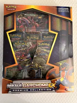 Pokemon TCG Mega Garchomp EX Premium Collection - FACTORY SEALED - Image 1