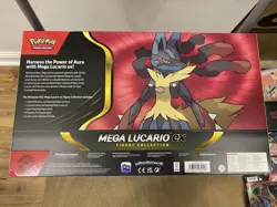 Pokemon TCG Mega Lucario ex Premium Figure Collection Box NEW/Factory Sealed - Image 2