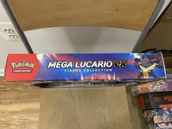 Pokemon TCG Mega Lucario ex Premium Figure Collection Box NEW/Factory Sealed - Image 3