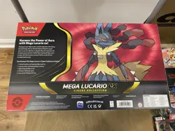 Pokemon TCG Mega Lucario ex Premium Figure Collection Box NEW/Factory Sealed - Image 2