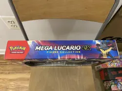 Pokemon TCG Mega Lucario ex Premium Figure Collection Box NEW/Factory Sealed - Image 3