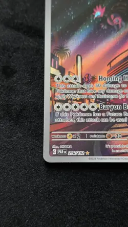 Pokemon TCG Iron Jugulis 216/182 SV04: Paradox Rift Illustration Rare Holo Eng - Image 4