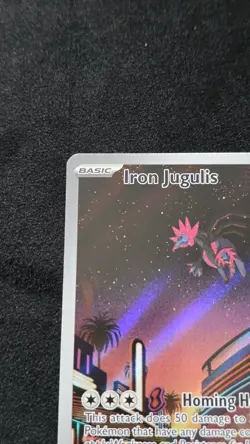 Pokemon TCG Iron Jugulis 216/182 SV04: Paradox Rift Illustration Rare Holo Eng - Image 5