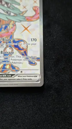 Pokemon TCG Greninja ex 198/167 Twilight Masquerade Ultra Rare Full Art Holo Eng - Image 4