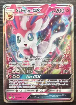 Sylveon GX 92a/145 Alternate Pokemon TCG Guardians Rising Sun & Moon - Image 1