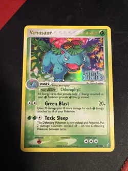 Pokemon TCG Venusaur Holo Rare 28/100 Crystal Guardians LP - Image 1