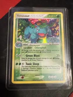 Pokemon TCG Venusaur Holo Rare 28/100 Crystal Guardians LP - Image 2