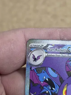 Pokemon TCG Team Rockets Crobat EX Destined Rivals #234/182 NM Nice! - Image 3