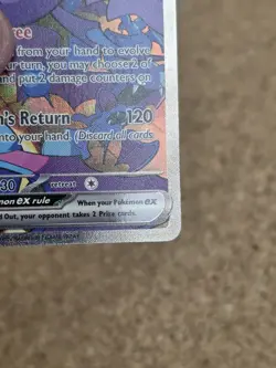 Pokemon TCG Team Rockets Crobat EX Destined Rivals #234/182 NM Nice! - Image 5