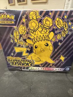Pokemon TCG Scarlet & Violet Surging Sparks Elite Trainer Box |BRAND NEW SEALED - Image 1