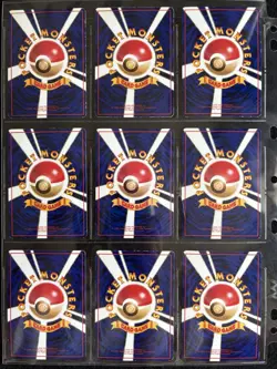 Japanese Pokemon Cards 100% Complete Vending Sets Series 3 36/36 card Old Back - Image 3
