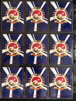 Japanese Pokemon Cards 100% Complete Vending Sets Series 3 36/36 card Old Back - Image 5