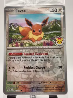 Pokemon TCG - Eevee 074/131 Pokemon Day Stamped Promo Sealed - Image 2