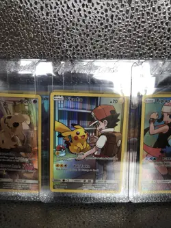 Pikachu 241/236 Secret Rare Cosmic Eclipse Full Art Pokemon Card Lot 14 Cards - Image 3
