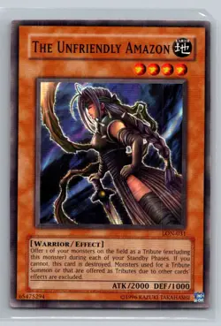 Labyrinth of Nightmare #LON-031 The Unfriendly Amazon - VG - Image 1
