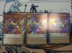 Yugioh Performapal Skullcrobat Joker Platinum Secret Rare RA04-EN257 x3 - Image 1