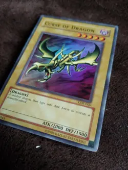 Curse of Dragon LOB-066 Super Rare Yugioh holo - Image 2