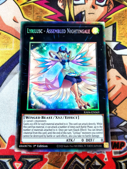 Lyrilusc - Assembled Nightingale ra04-en069 (NEW) Collectors Rare Yu-Gi-Oh - Image 1