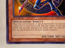 Yu-Gi-Oh Dark Magician Of Chaos 1st Edition Rare BP01-EN007 - Image 4
