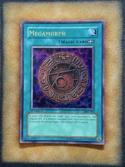 Yugioh Megamorph MRL-061 Ultra Rare 1st Ed LP - Image 1